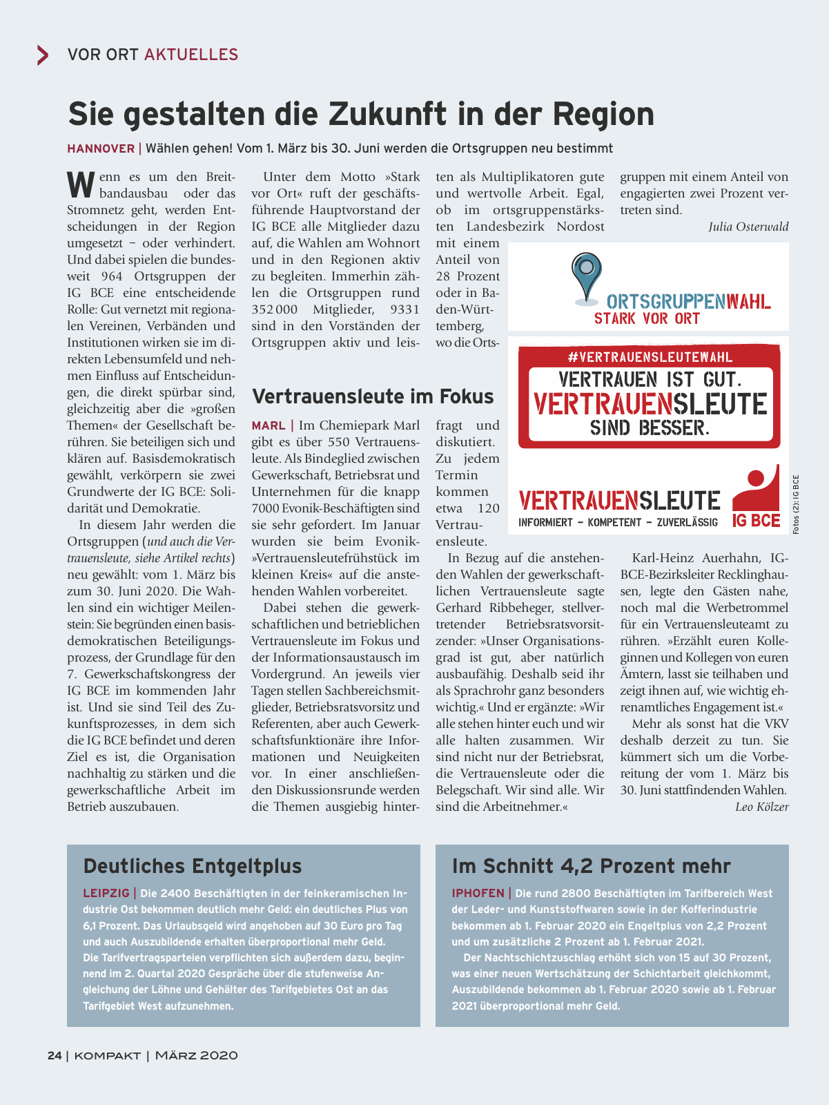 Vorschau IG BCE Kompakt 03/2020 Seite 24