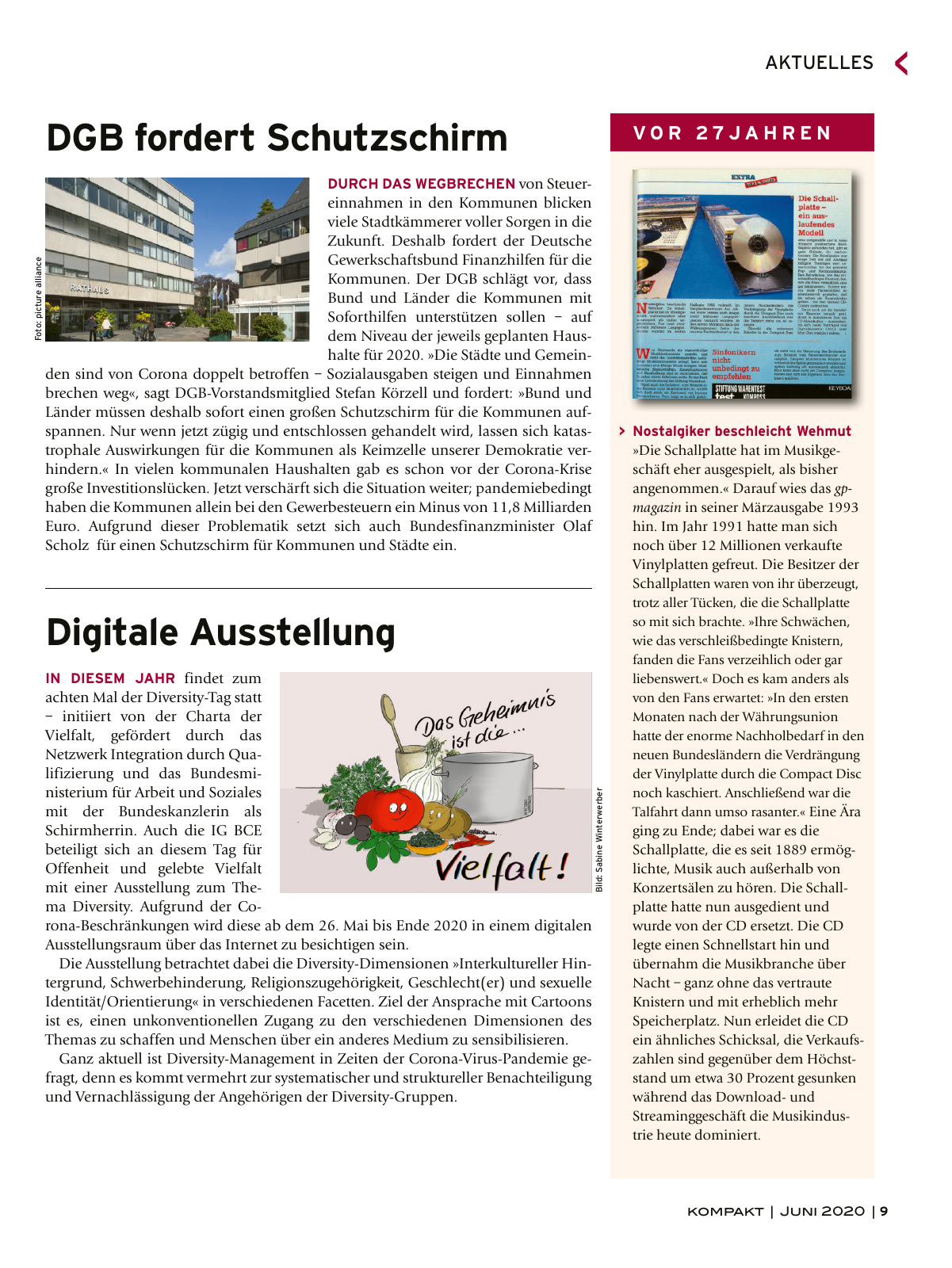 Vorschau IG BCE Kompakt 06/2020 Seite 9